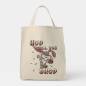 Hop tot je valt tote bag (Achterkant)