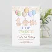 Hop Two IT Tweede Paasdag Kaart (Staand voorkant)