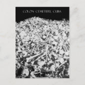 Hop van Botten op het kerkhof van Colon in Cuba Briefkaart (Voorkant)