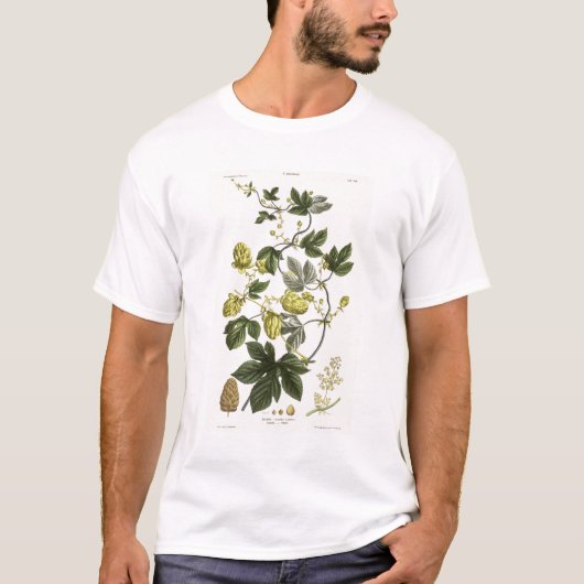 Hop Vine, van 'The Young Landsman', publiceerde Vi T-shirt (Voorkant)