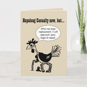Hopalong Slachtoffer tot knievervanging Kaart