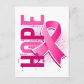 Hope 2 Breast Cancer Briefkaart (Voorkant)