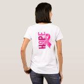 Hope 2 Breast Cancer T-shirt (Achterkant volledig)