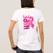 Hope 2 Breast Cancer T-shirt (Achterkant)
