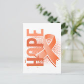 HOPE 2 Endometriumkanker Briefkaart (Staand voorkant)