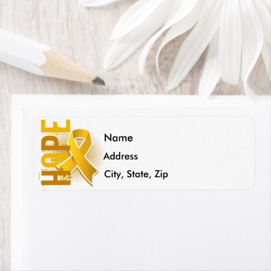 Hope 2 Kinderkanker Etiket (Insitu)