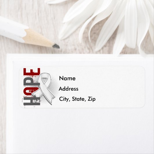 Hope 2 Lung Cancer Etiket (Insitu)