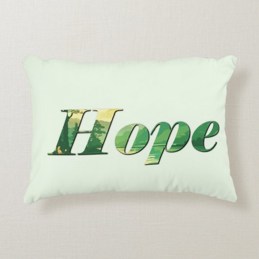 Hope. Accent Kussen (Voorkant)