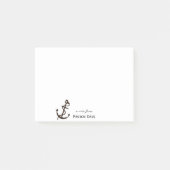 Hope Anchor Gepersonaliseerde Pastor Post-it® Notes (Voorkant)
