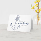 Hope Anchors Kaart (Gele Bloem)