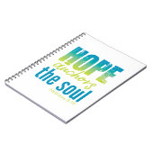 Hope Anchors Soul - Hebrews 6:19 Notitieboek (Linkerzijde)