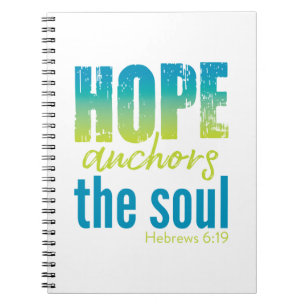 Hope Anchors Soul - Hebrews 6:19 Notitieboek