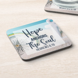 Hope Anchors the Soul Bier Onderzetter