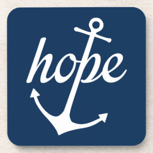 Hope Anchors The Soul (Hebrews 6:19) Drankjes Onderzetter