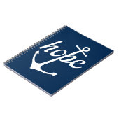 Hope Anchors The Soul (Hebrews 6:19) Notitieboek (Linkerzijde)