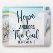 Hope Anchors the Soul Muismat (Voorkant)