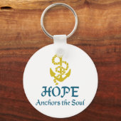 Hope Anchors the Soul Sleutelhanger (Voorkant)