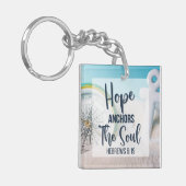 Hope Anchors the Soul Sleutelhanger (Voorkant Links)