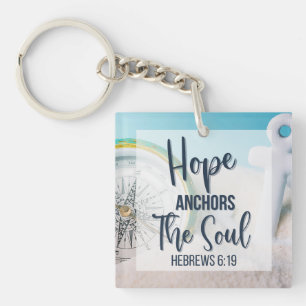 Hope Anchors the Soul Sleutelhanger