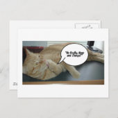 Hope and Change/Cat Humor Briefkaart (Voorkant / Achterkant)