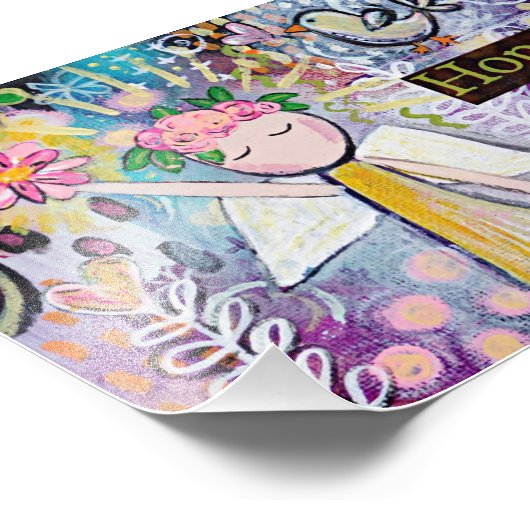 Hope Angel 7x5 Art Print Foto Afdruk (Hoek)