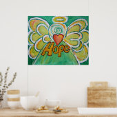 Hope Angel Art Poster Print (Keuken)