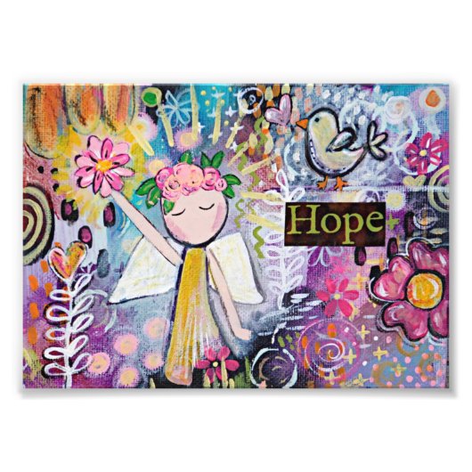 Hope Angel Art Print Foto Afdruk (Voorkant)