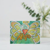 Hope Angel Briefkaart (Staand voorkant)