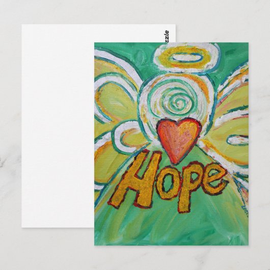 Hope Angel Briefkaart (Voorkant / Achterkant)