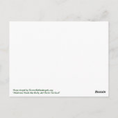 Hope Angel Briefkaart (Achterkant)