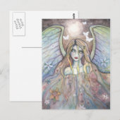 Hope Angel Briefkaart beroemd gemaakt door Molly H (Voorkant / Achterkant)