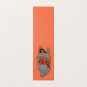 Hope Angel Buitengewoon Oranje sneeuw Kaart (Buitenkant ongevouwen)