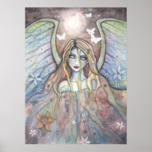Hope Angel Fairy Poster van Molly Harrison