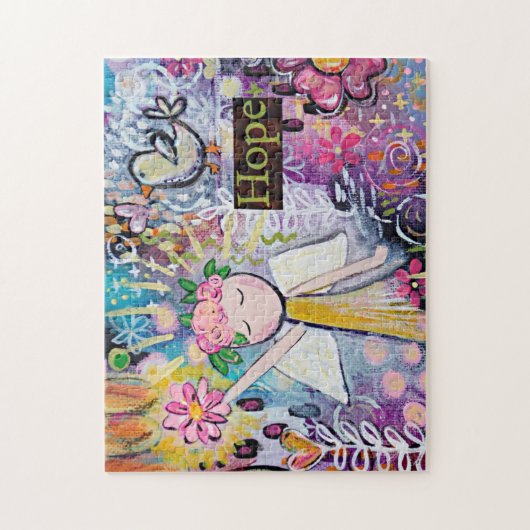 Hope Angel Puzzle Legpuzzel (Verticaal)
