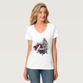 Hope Aplastic Anemia Butterfly T-shirt (Voorkant volledig)