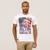 HOPE - Barack Obama 2008 T-shirt (Voorkant volledig)