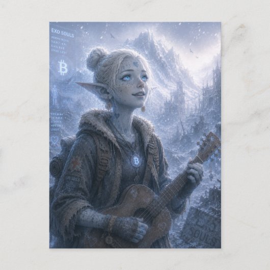 Hope / Bard / Bevroren Frontier Briefkaart (Voorkant)