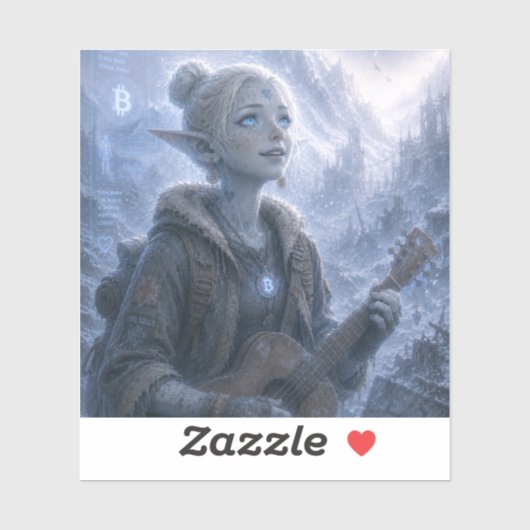 Hope / Bard / Bevroren Grensgebied Sticker (Vel)