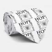 Hope Believe Faith - Parkinsons Disease Stropdas (Opgerold)