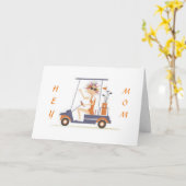 HOPE BIRTHDAY IS "UP-TO-PAR" MOM-KAART KAART (Gele Bloem)