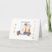 HOPE BIRTHDAY IS "UP-TO-PAR" SISTER KAART (Voorkant)