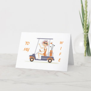 HOPE BIRTHDAY IS "UP-TO-PAR" VOOR MIJN VROUWE KAAR KAART