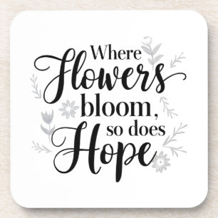Hope Blooms Onderzetter