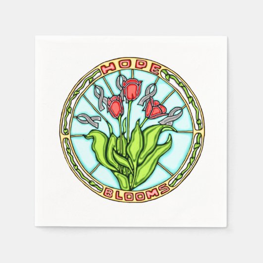 Hope Blooms Servetten (Voorkant)