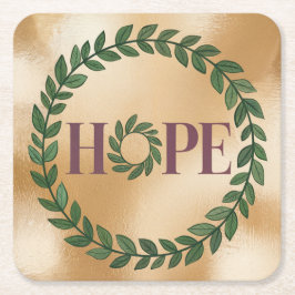 Hope Bourgogne Gold Onderzetter Set