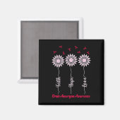 Hope Brain Aneurysm Awareness Month Support Graphi Magneet (Voorkant / Achterkant)