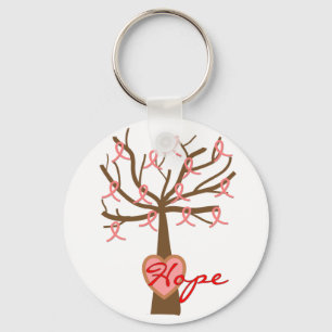 "Hope", Breast Cancer Awareness Gifts Sleutelhanger