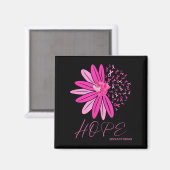 Hope Breast Cancer Awareness Magneet (Voorkant / Achterkant)
