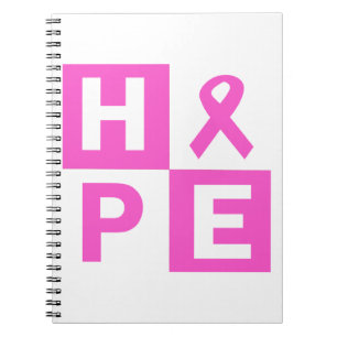 Hope Breast Cancer Awareness Notitieboek