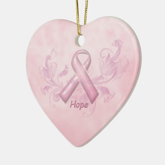 Hope Breast Cancer Awareness Ornament (Links)